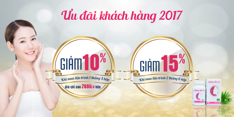 ưu đãi trắng bền az