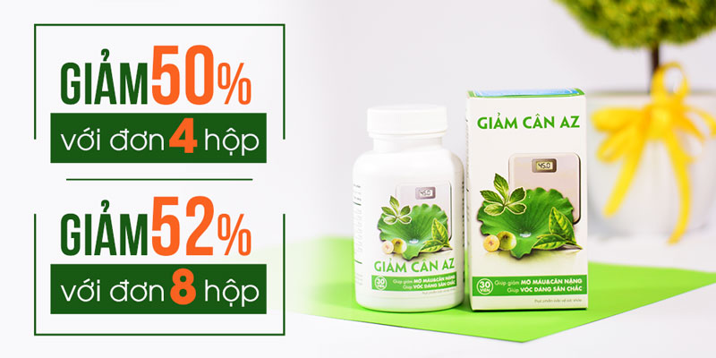 Khuyến mãi sản phẩm Giảm Cân AZ