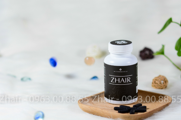 Zhair hỗ trợ làm đen tóc với nhiều thành phần tự nhiên