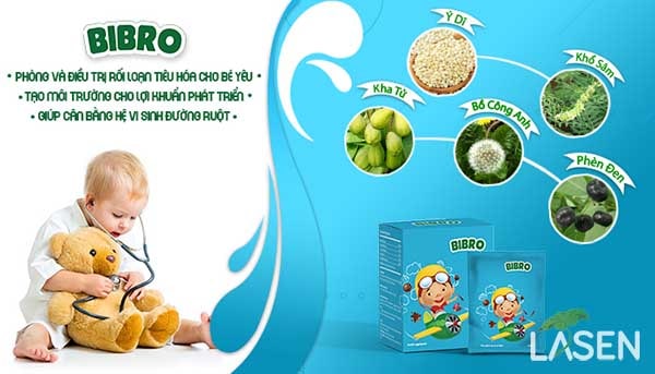 Thành phần trong bibro từ 5 thảo dược quý