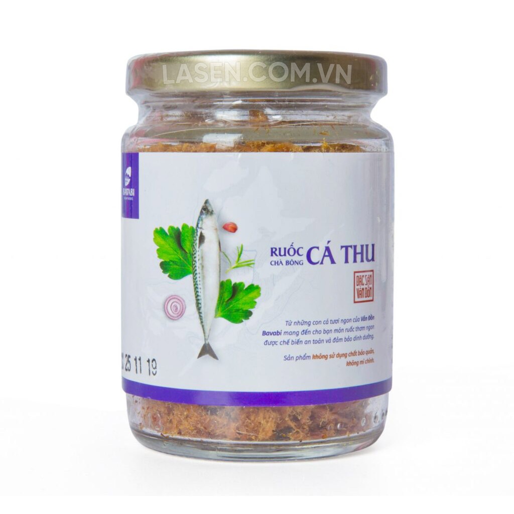 ruốc cá thu hải sản bavabi
