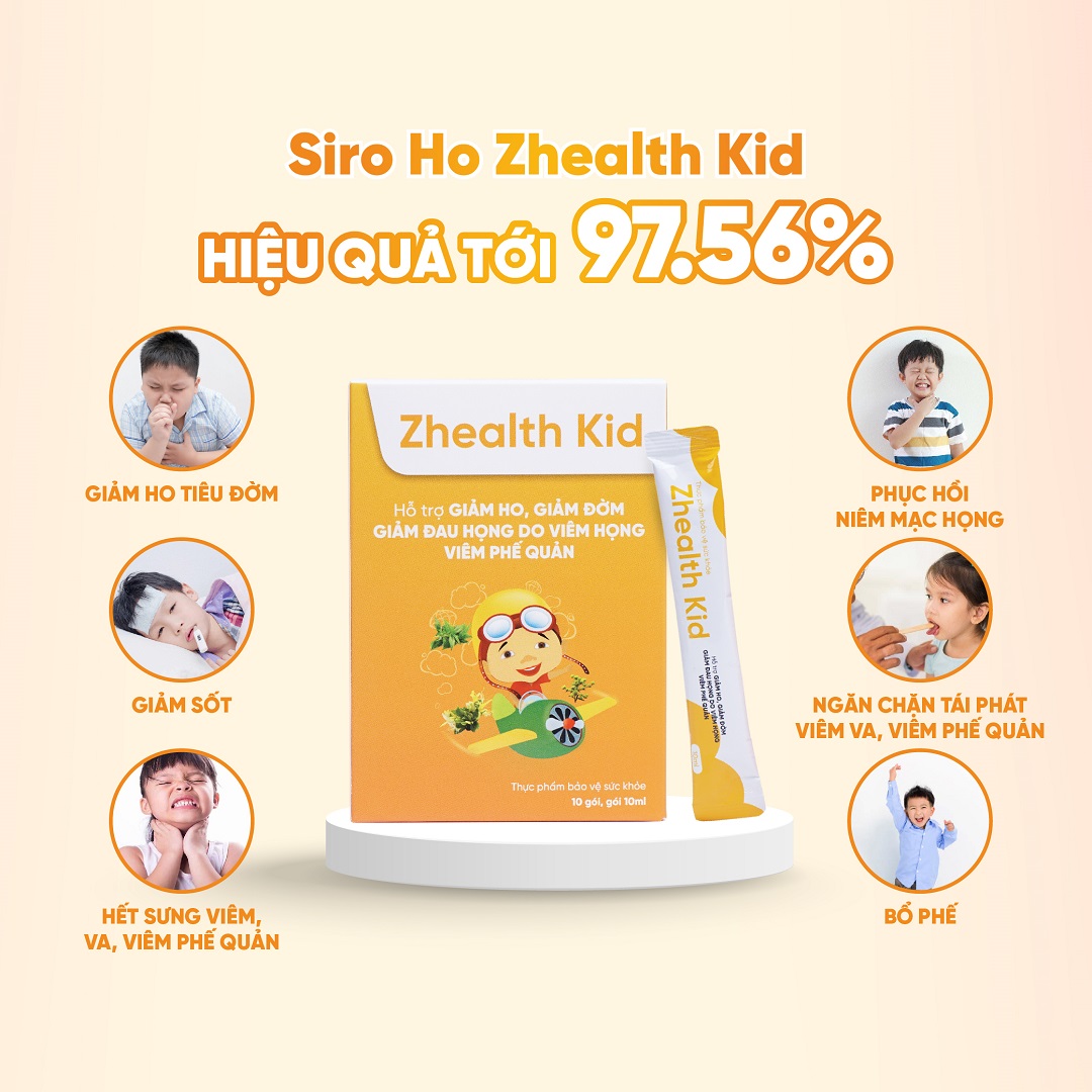 kiểm chứng hiệu quả lâm sàng của zhealth kid